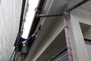 外壁塗装 鹿嶋市 モルタル掻き落とし壁 塗装工事(中塗り)