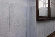 外壁塗装　鹿嶋市　サイディングボード壁 塗装工事（下塗り）色SC-22