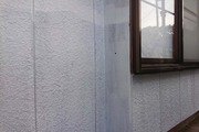 外壁塗装 鹿嶋市 サイディングボード壁 塗装工事(下塗り)色SC-22
