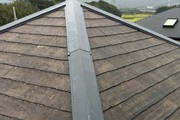 外壁・屋根塗装 茨城県東海村　サイディング壁 コロニアル屋根 塗装工事（高圧洗浄後）
