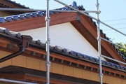 外壁塗装 鹿嶋市 サイディングボード壁 塗装工事(上塗り)色SC-22