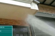 外壁塗装 茨城県那珂市アパート サイディング壁 塗装工事(高圧洗浄その2)