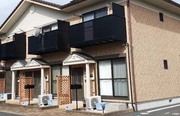 外壁塗装 那珂市アパート サイディング壁 塗装工事(施工前)