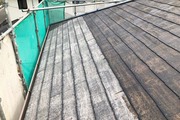 外壁塗装・屋根塗装 茨城県東海村 サイディング壁とコロニアル屋根の塗装工事(屋根塗装~付帯作業)