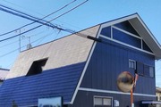 完工事例：水戸市　サイディングボード壁・コロニアル屋根塗装