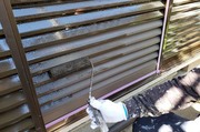 外壁塗装・屋根塗装 茨城県つくば市 モルタル壁と瓦屋根の塗装工事(塗装工程その2)
