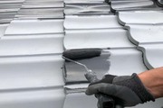 屋根塗装 大田原市 金属製屋根塗装(上塗り~完工)