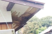 屋根塗装　大田原市トタン屋根塗装（施工前）