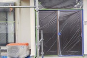 外壁塗装 石岡市サイディングボード壁塗装(足場~養生)