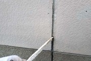 外壁塗装　鹿嶋市サイディングボード壁塗装（施工前）