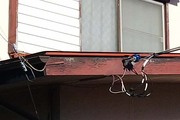 屋根塗装　小山市トタン屋根塗装（施工前）