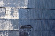 外壁屋根塗装　古河市サイディングボード壁塗装（中塗り）