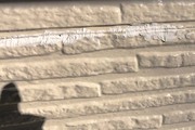 外壁塗装　下野市サイディングボード壁塗装（下地調整）
