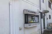 外壁塗装　水戸市　モルタル壁塗装（施工前）　