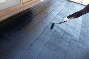 外壁屋根塗装　銚子市サイディングボード（屋根の塗り）