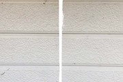 外壁屋根塗装　那須烏山市サイディングボード（下地調整）