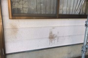外壁塗装　行方市　サイディングボード壁塗装（施工前）