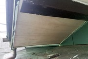 外壁屋根塗装　常陸大宮サイディングボード（軒天張り替え）