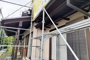 外壁・付帯設備塗装　那珂川町　モルタル壁（完工）