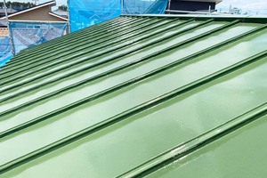 外壁屋根塗装　水戸市サイディングボード（屋根塗装）