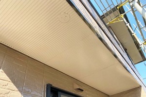 外壁屋根塗装　小美玉サイディングボード壁塗装（完工）