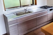 外壁塗装・給排水設備工事 水戸市モルタル壁(キッチン)