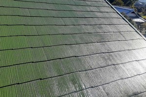 屋根塗装　那珂川町コロニアル屋根（完工）