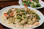 魚介の和風クリームパスタ