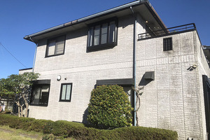 外壁・屋根塗装 那須烏山市 サイディング・スレート(施工前)