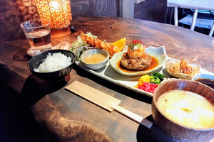 笠間の古民家カフェ
