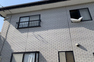 外壁塗装 茨城県ひたちなか市 サイディング壁塗装(施工前)