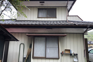 外壁塗装 栃木県茂木町 サイディング壁塗装(施工前)