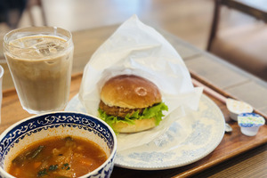 パン屋さんのバーガー