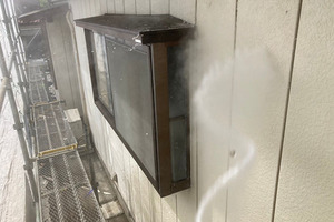 外壁塗装 栃木県茂木町 サイディング壁塗装(洗浄)