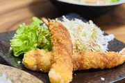おうちでエビフライ定食