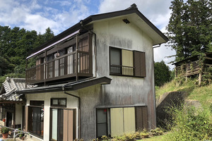 外壁塗装 福島県矢祭町 サイディング壁塗装(施工前)