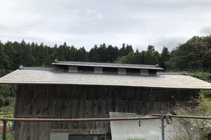 屋根塗装 栃木県那珂川町 トタン屋根塗装(施工前)