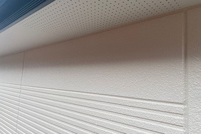 外壁塗装　茨城県大洗町　サイディング壁塗装(塗り)