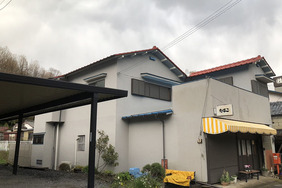 屋根塗装　栃木県茂木町　瓦・トタン屋根(施工前)