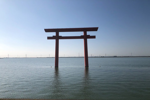鹿島神宮の一之鳥居