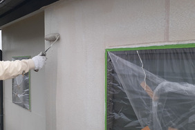 外壁・屋根塗装　茨城県那珂市　サイディング・スレート(塗り)