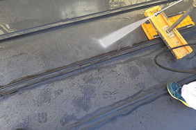 外壁・屋根塗装　福島県塙町　トタン壁トタン屋根塗装(洗浄)