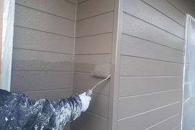 外壁・屋根塗装　茨城県つくば市　サイディング・スレート(塗り)