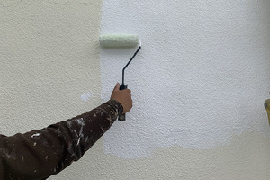外壁塗装　茨城県日立市　モルタル壁塗装(塗り)
